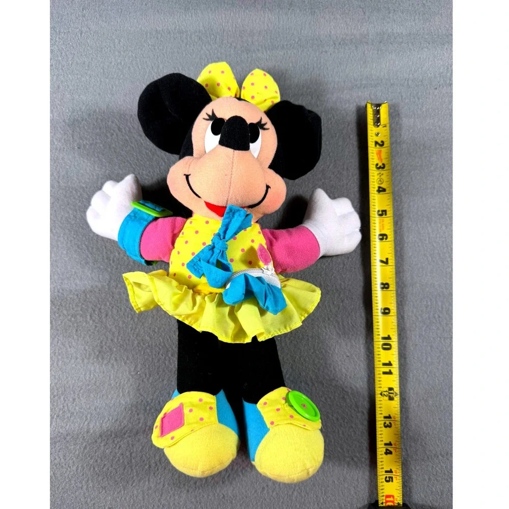 Vintage Minnie Mouse Plush Doll Mattel Arco Toys 12